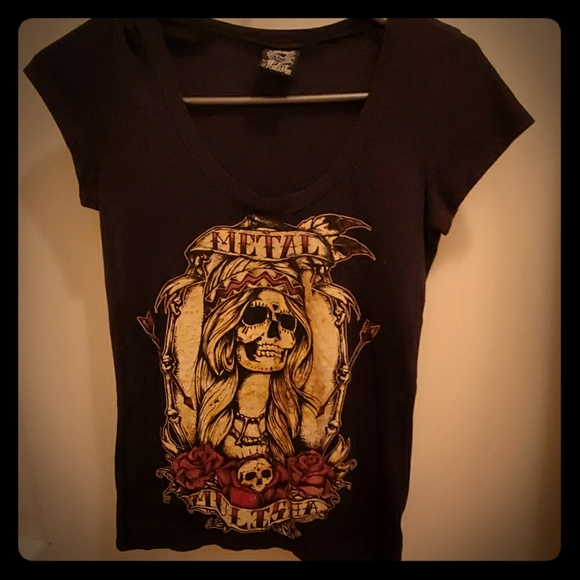 Shirt sleeve small shirt metal mulisha - Picture 1 of 2